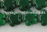 CCN2667 15.5 inches 16mm carved flower candy jade beads wholesale