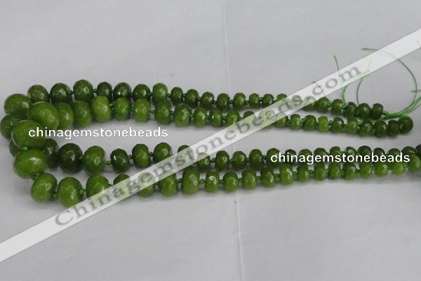 CCN2758 15.5 inches 5*8mm - 12*16mm faceted rondelle candy jade beads