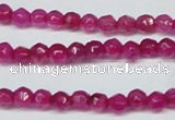 CCN2811 15.5 inches 3mm tiny faceted round candy jade beads