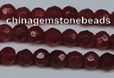 CCN2821 15.5 inches 4mm tiny faceted round candy jade beads