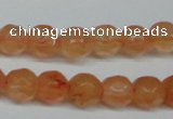 CCN2832 15.5 inches 5mm faceted round candy jade beads