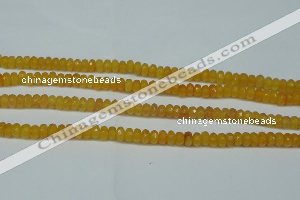 CCN2852 15.5 inches 2*4mm faceted rondelle candy jade beads