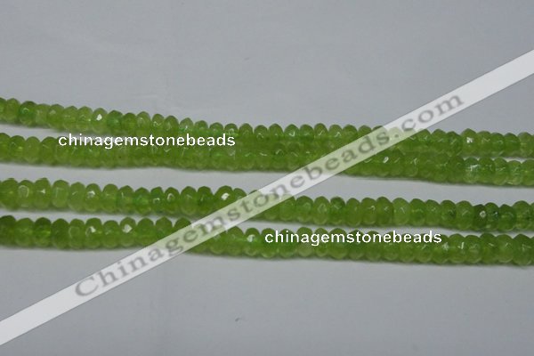 CCN2853 15.5 inches 2*4mm faceted rondelle candy jade beads