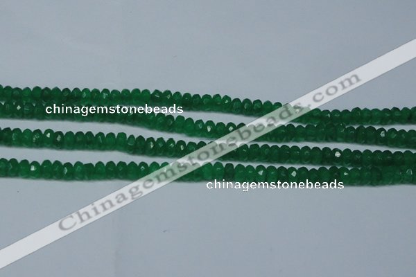 CCN2854 15.5 inches 2*4mm faceted rondelle candy jade beads