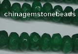 CCN2864 15.5 inches 4*6mm faceted rondelle candy jade beads