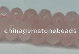 CCN2870 15.5 inches 5*8mm faceted rondelle candy jade beads