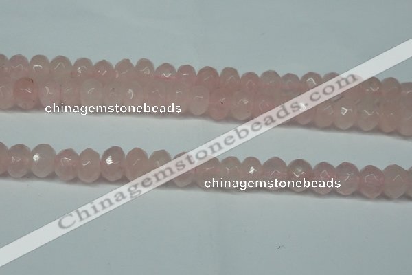 CCN2870 15.5 inches 5*8mm faceted rondelle candy jade beads