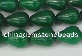 CCN3770 15.5 inches 10*14mm teardrop candy jade beads wholesale