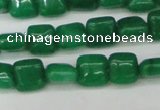 CCN3793 15.5 inches 8*8mm square candy jade beads wholesale