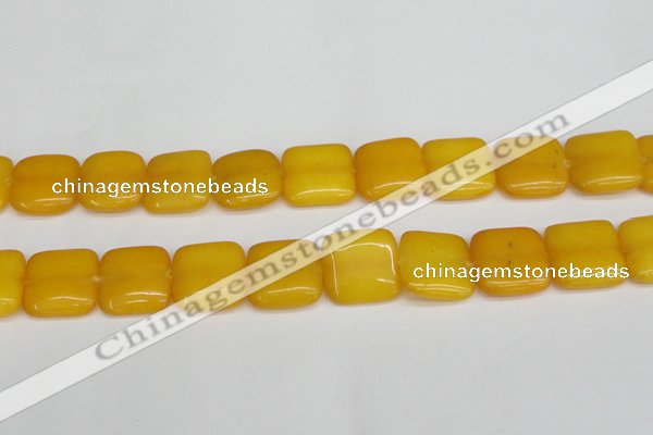 CCN3800 15.5 inches 20*20mm square candy jade beads wholesale