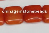 CCN3801 15.5 inches 20*20mm square candy jade beads wholesale