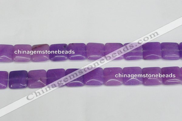 CCN3805 15.5 inches 20*20mm square candy jade beads wholesale