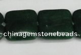 CCN3809 15.5 inches 20*20mm square candy jade beads wholesale
