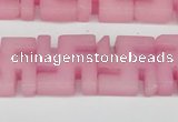 CCN3955 15.5 inches 20*20mm svastika candy jade beads wholesale