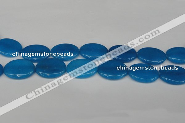 CCN3994 15.5 inches 30*40mm oval candy jade beads wholesale