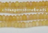 CCN4105 15.5 inches 2*4mm faceted rondelle candy jade beads