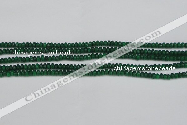 CCN4110 15.5 inches 2*4mm faceted rondelle candy jade beads