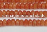 CCN4121 15.5 inches 4*6mm faceted rondelle candy jade beads