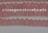 CCN4122 15.5 inches 4*6mm faceted rondelle candy jade beads