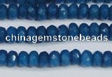 CCN4134 15.5 inches 4*6mm faceted rondelle candy jade beads