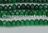 CCN4141 15.5 inches 4*6mm faceted rondelle candy jade beads