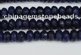 CCN4143 15.5 inches 4*6mm faceted rondelle candy jade beads