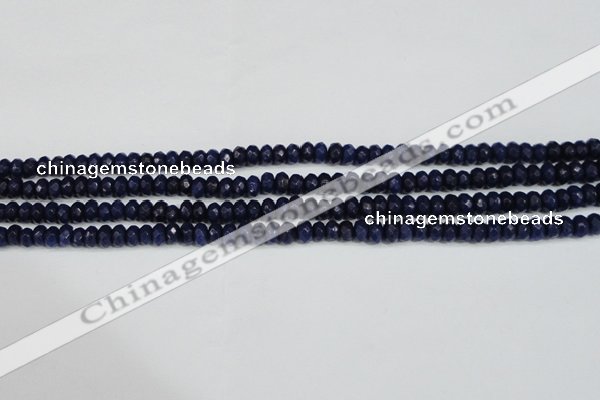 CCN4143 15.5 inches 4*6mm faceted rondelle candy jade beads