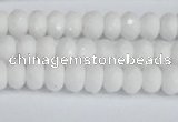 CCN4150 15.5 inches 5*8mm faceted rondelle candy jade beads