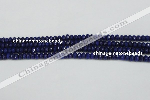 CCN4172 15.5 inches 5*8mm faceted rondelle candy jade beads