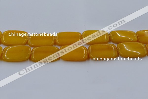 CCN4201 15.5 inches 30*40mm rectangle candy jade beads wholesale