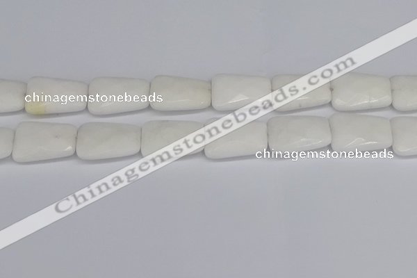 CCN4250 15.5 inches 18*25mm faceted trapezoid candy jade beads