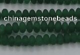 CCN4504 15.5 inches 3*5mm rondelle matte candy jade beads