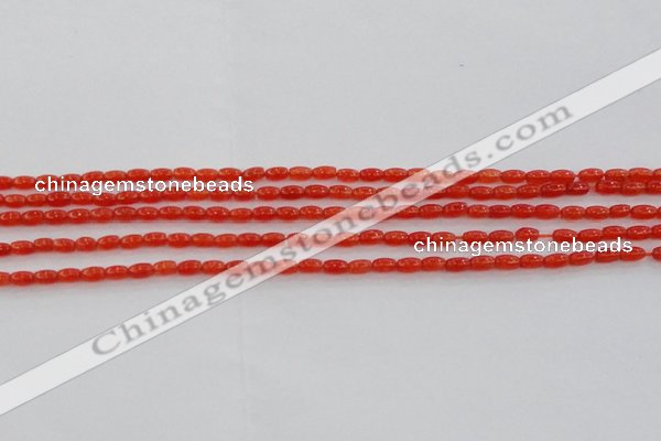 CCN4512 15.5 inches 3*5mm rice candy jade beads wholesale