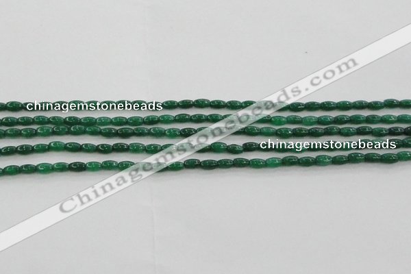 CCN4516 15.5 inches 3*5mm rice candy jade beads wholesale