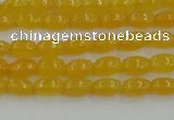 CCN4518 15.5 inches 4*6mm rice candy jade beads wholesale