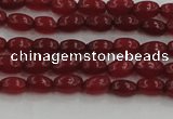 CCN4520 15.5 inches 4*6mm rice candy jade beads wholesale