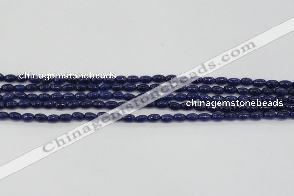 CCN4522 15.5 inches 4*6mm rice candy jade beads wholesale