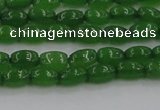 CCN4523 15.5 inches 4*6mm rice candy jade beads wholesale