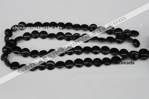 CCN479 15.5 inches 12mm flat round candy jade beads wholesale