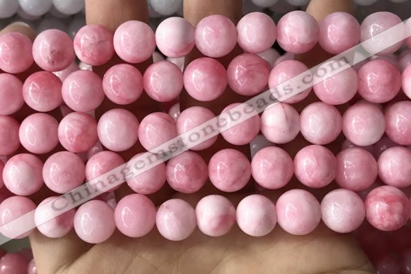 CCN5012 15.5 inches 8mm & 10mm round candy jade beads wholesale