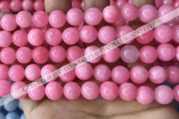 CCN5015 15.5 inches 8mm & 10mm round candy jade beads wholesale