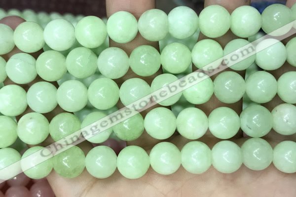 CCN5016 15.5 inches 8mm & 10mm round candy jade beads wholesale