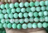 CCN5017 15.5 inches 8mm & 10mm round candy jade beads wholesale