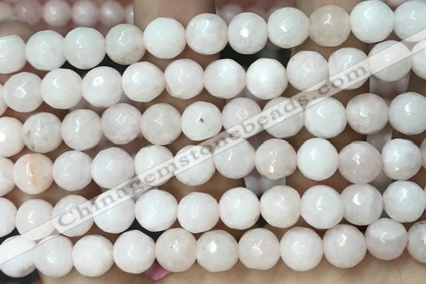 CCN5050 15.5 inches 8mm & 10mm faceted round candy jade beads