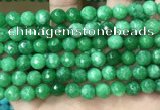 CCN5054 15.5 inches 8mm & 10mm faceted round candy jade beads