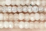 CCN5102 15 inches 3*4mm faceted rondelle candy jade beads