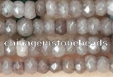 CCN5107 15 inches 3*4mm faceted rondelle candy jade beads