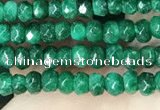 CCN5121 15 inches 3*4mm faceted rondelle candy jade beads