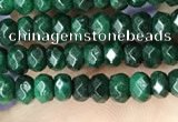 CCN5123 15 inches 3*4mm faceted rondelle candy jade beads