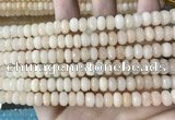 CCN5132 15 inches 5*8mm faceted rondelle candy jade beads